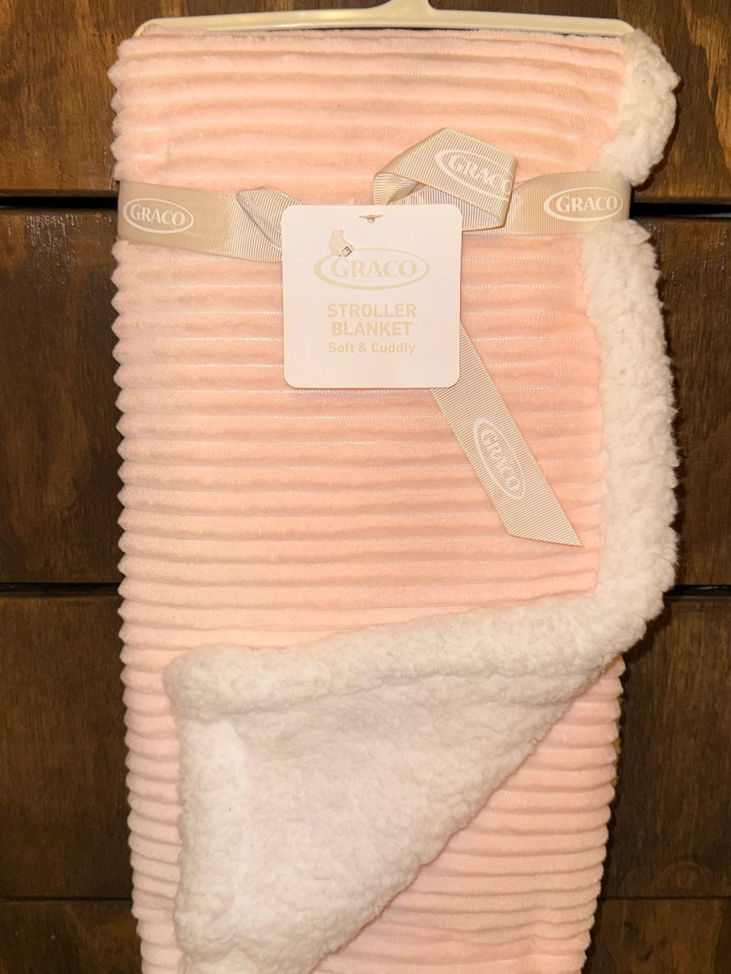 Graco Pink Stroller Blanket - Soft & Cuddly
